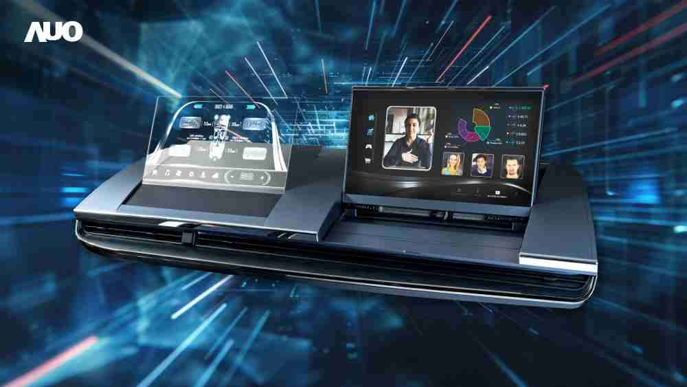 JDB电子Micro LED Display HMI解决方案打造透明Micro LED前座仪表，，呈现信息并保留驾驶视野开阔；亦为副驾驶座乘客打造收放自如的Micro LED屏幕，，，在不影响显示质量的前提于显示区内建镜头，，，，让用户能与视讯对象直接眼神接触，，提供绝佳的双向沟通体验